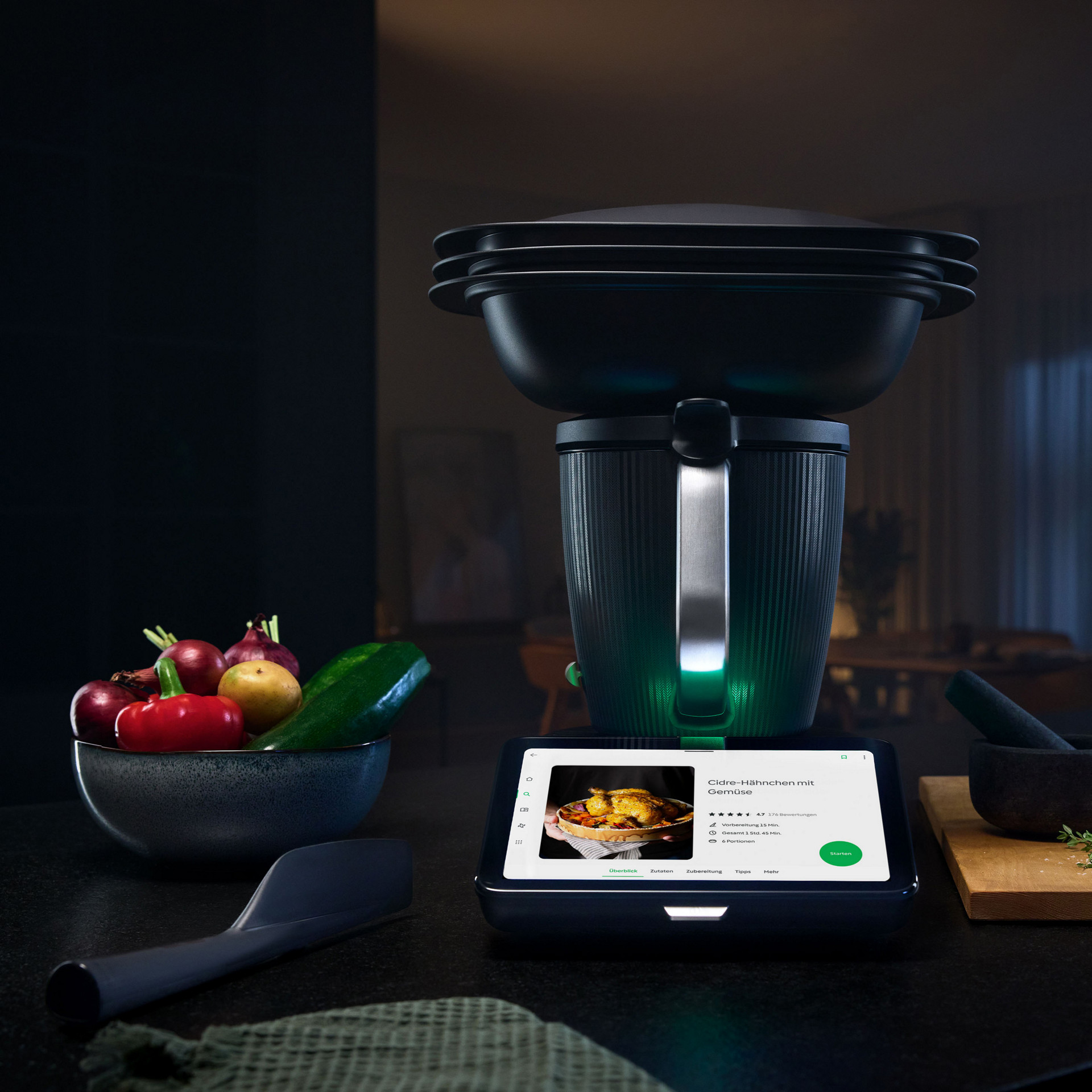 Smarte Thermomix-Kochkunst mit Zutaten