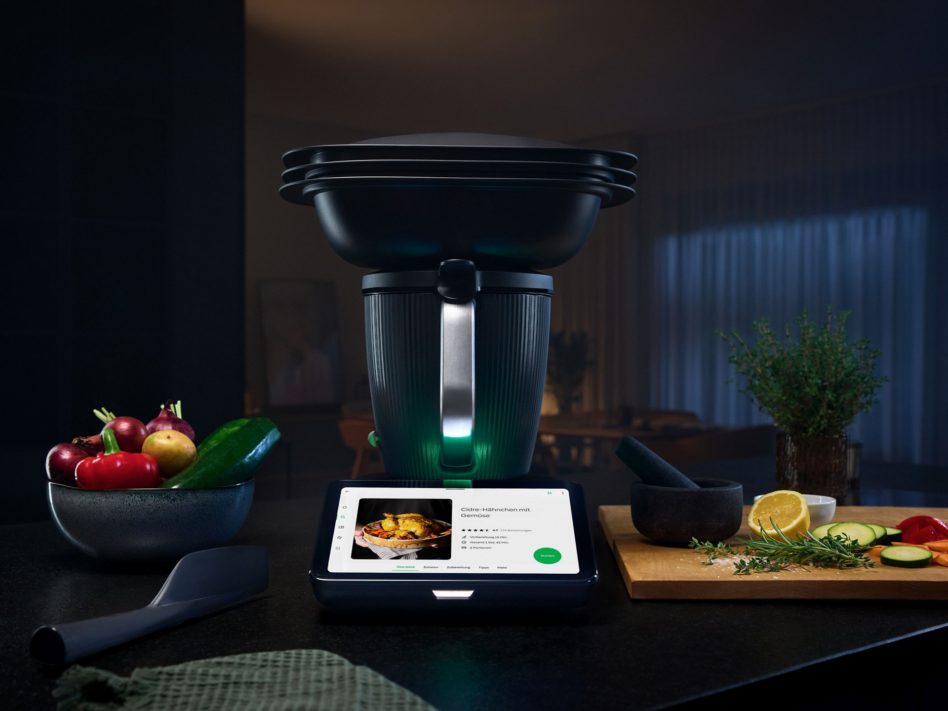 Smarte Thermomix-Kochkunst mit Zutaten