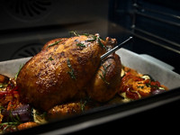 Thermomix Sensor in Brathuhn