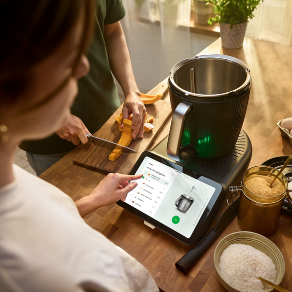 TM7 per Touchscreen bedienen