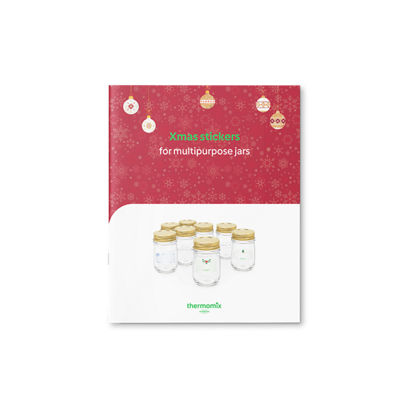 int merchandising thermomix xmas sticker cover