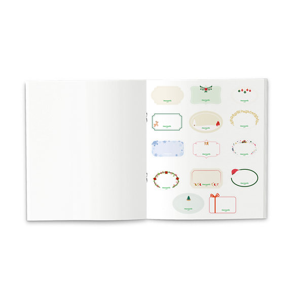 int merchandising thermomix xmas sticker inside