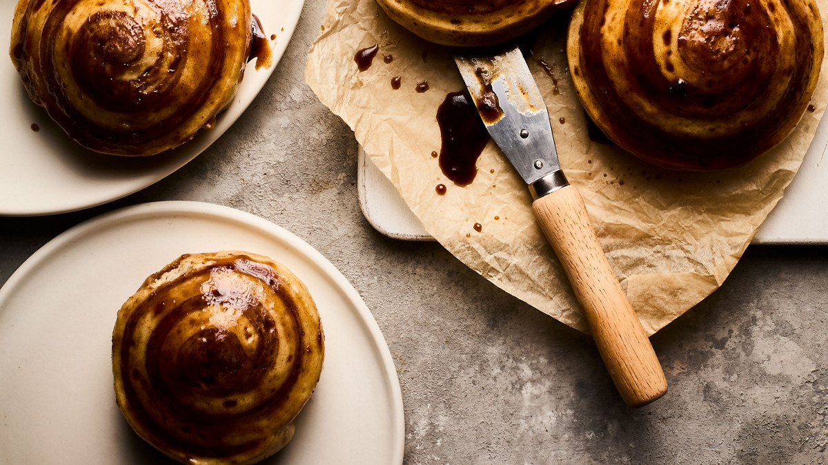 int thermomix bimby product launch  TM7 recipe business food photography Steamed Cinnamon Rolls V2