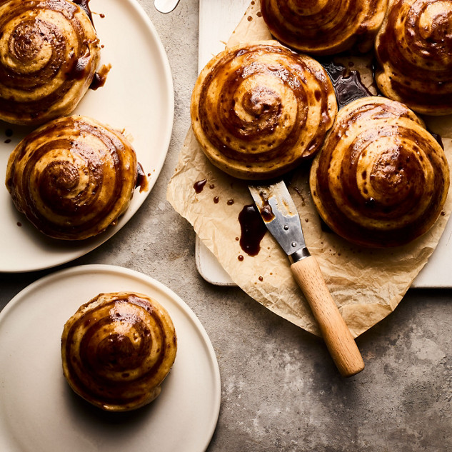 int thermomix bimby product launch  TM7 recipe business food photography Steamed Cinnamon Rolls V2