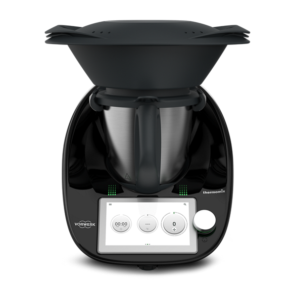 int thermomix TM6 limited black edition standalone white background 09