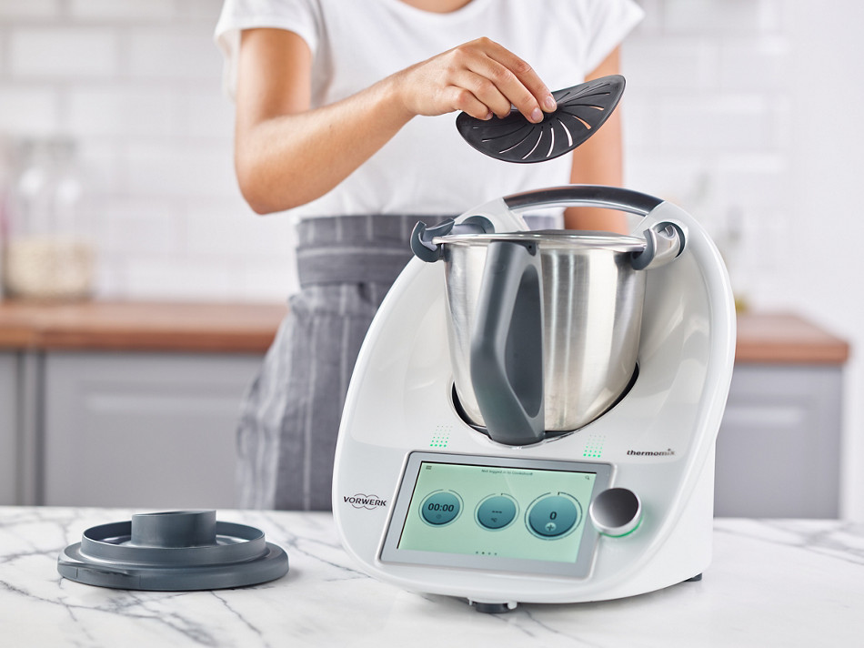int thermomix tm6 in use woman