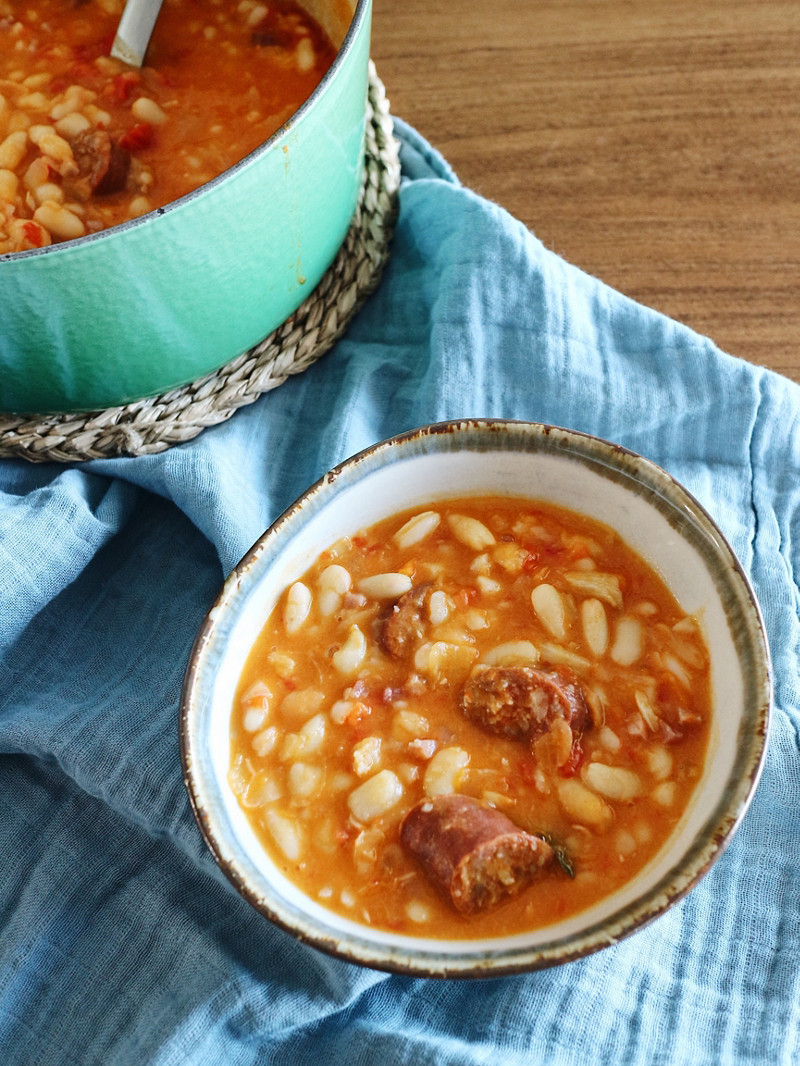  Thermomix® trucos de cocina recetas judias blancas con chorizo en Thermomix® 1