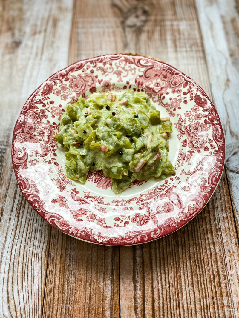  Thermomix® trucos de cocina recetas judias verdes a la carbonara en Thermomix® 1