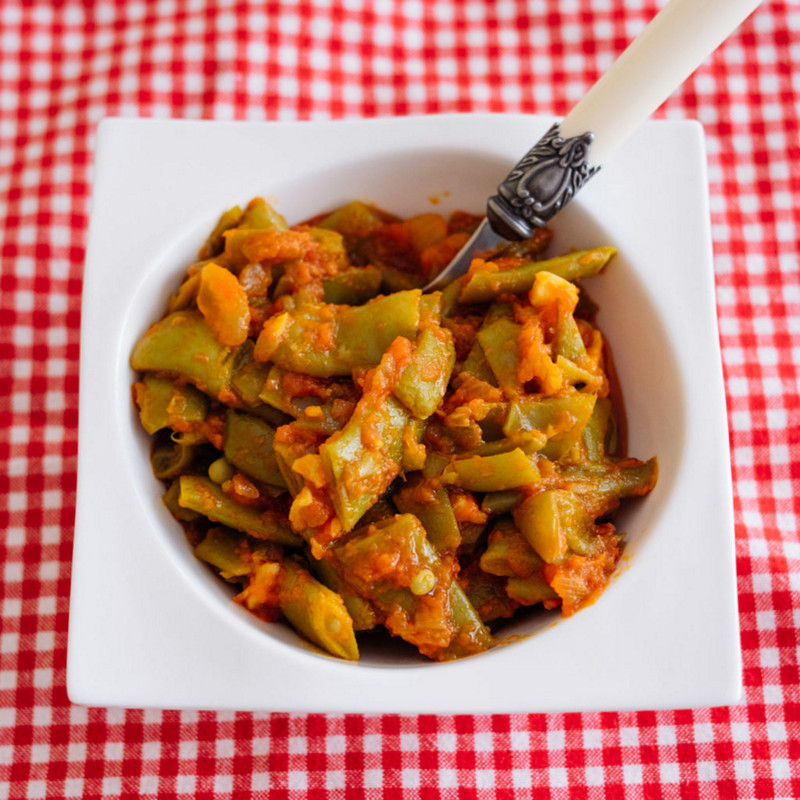  Thermomix® trucos de cocina recetas judias verdes con tomate con Thermomix® 1