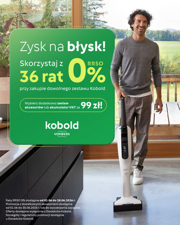 Porządki z Systemem Kobold - odkurzacz pionowy
