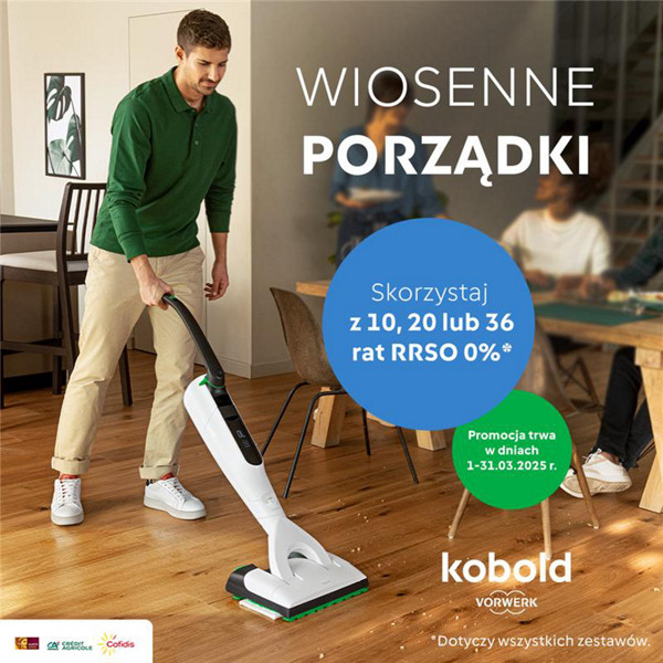 Porządki z Systemem Kobold - odkurzacz pionowy