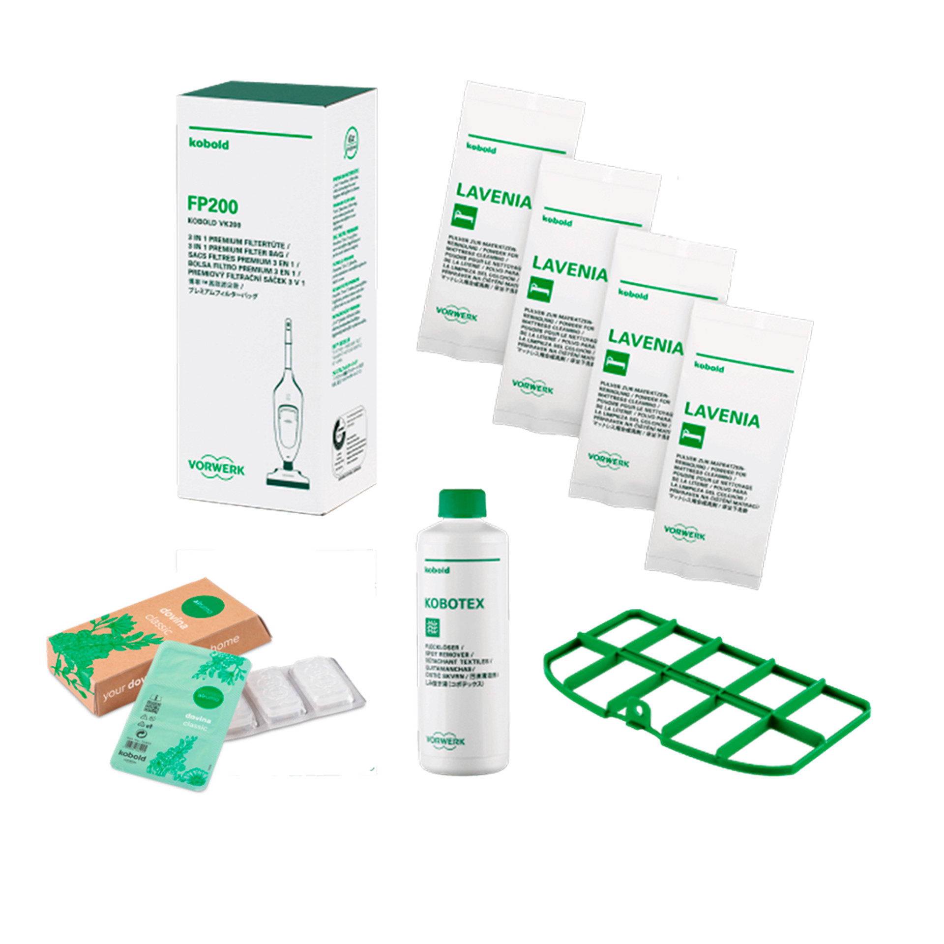 Set anual de consumibles VK200