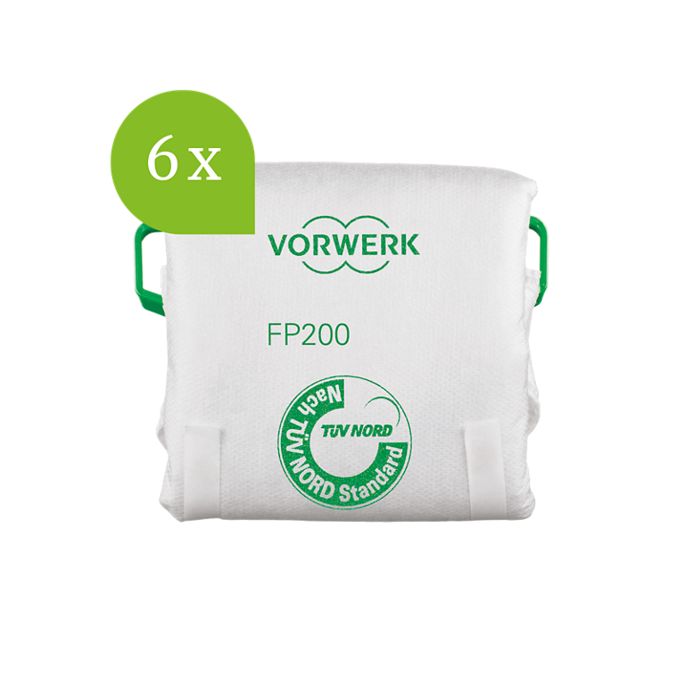 Vorwerk Kobold FP200 Premium Filtertüte (6 Stk.)