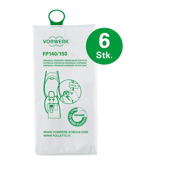SET - Engine Filter 6 Fragrance Sticks for Vorwerk Kobold VK 140, 150, VK140, VK150