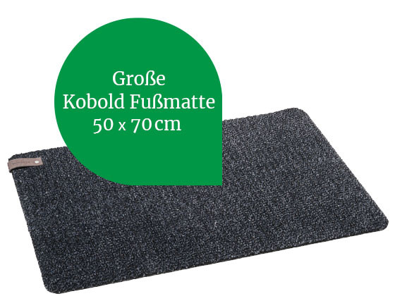 Große Kobold Fußmatte 50x70 cm