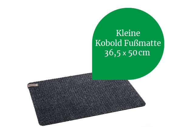 Kleine Kobold Fußmatte 36,5x50 cm