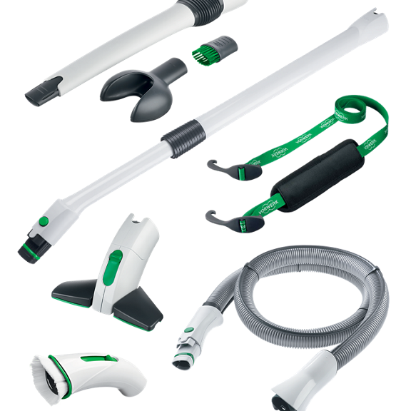 kobold product Zestaw końcówek Kobold z elektrowężem ssącym set view