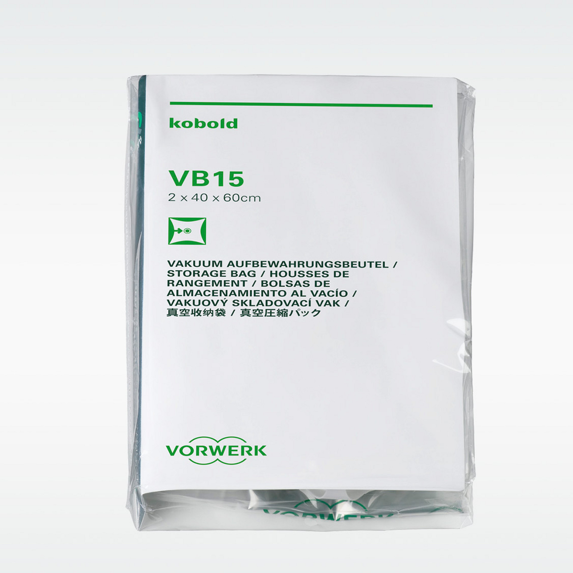 Vakuumbeutel-Set Standard (2 Stk. 40 x 60 cm)