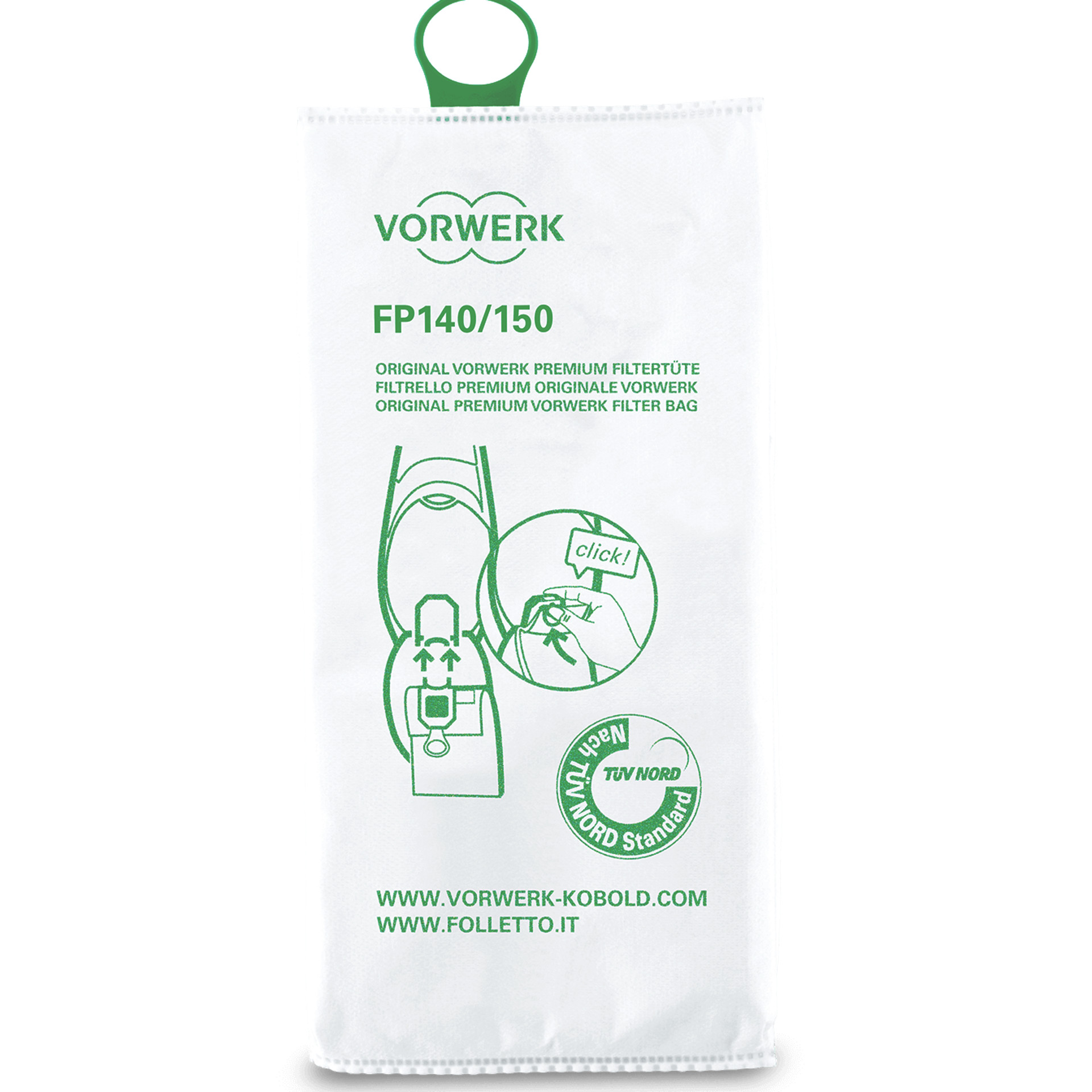 Sacos Filtro Hepa Premium VK140/VK150