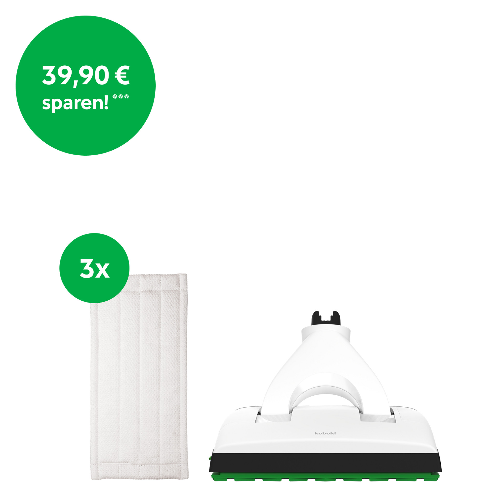 Kobold SP7 Saugwischer Parkett Basis-Set