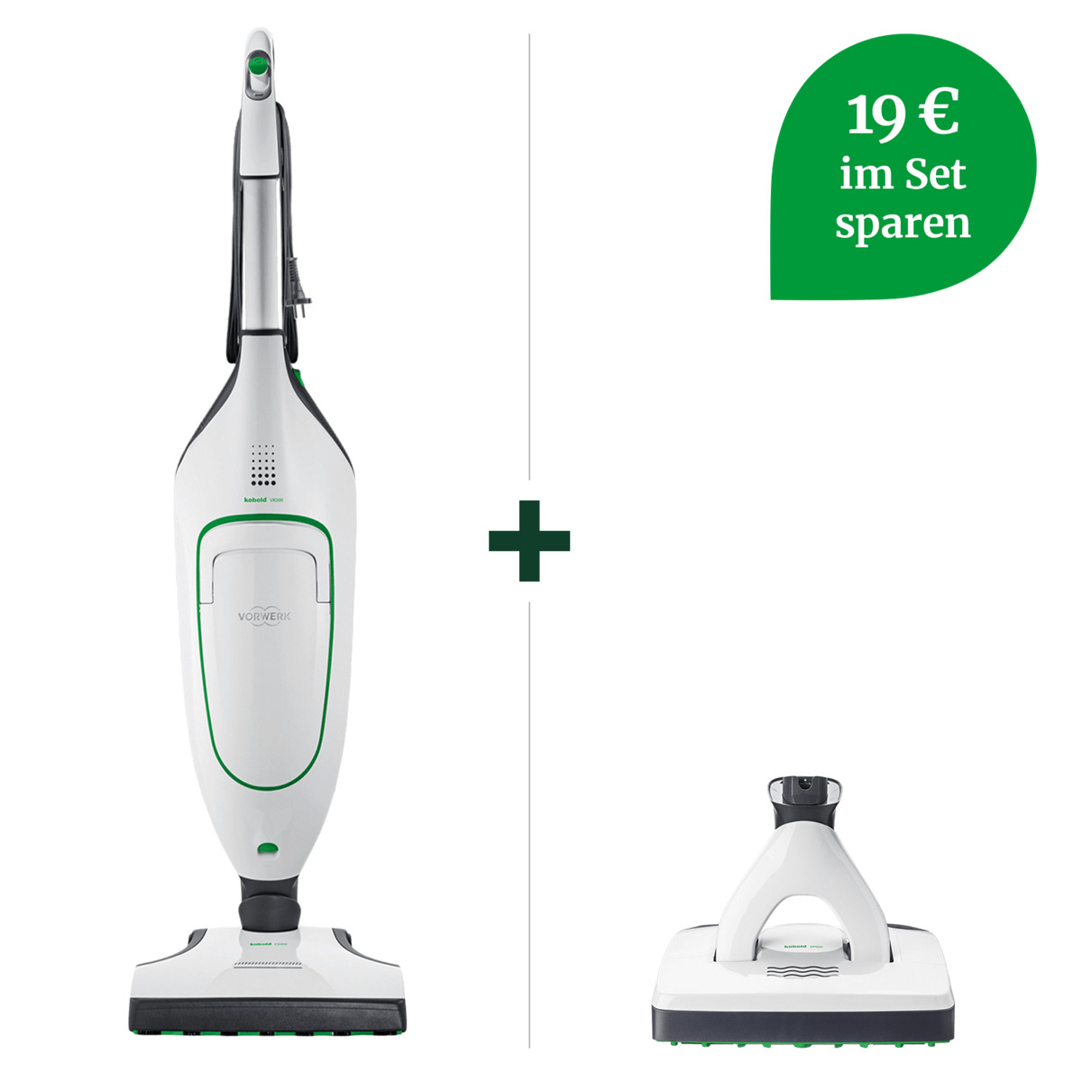 VK200 Handstaubsauger Alle-Böden-Set