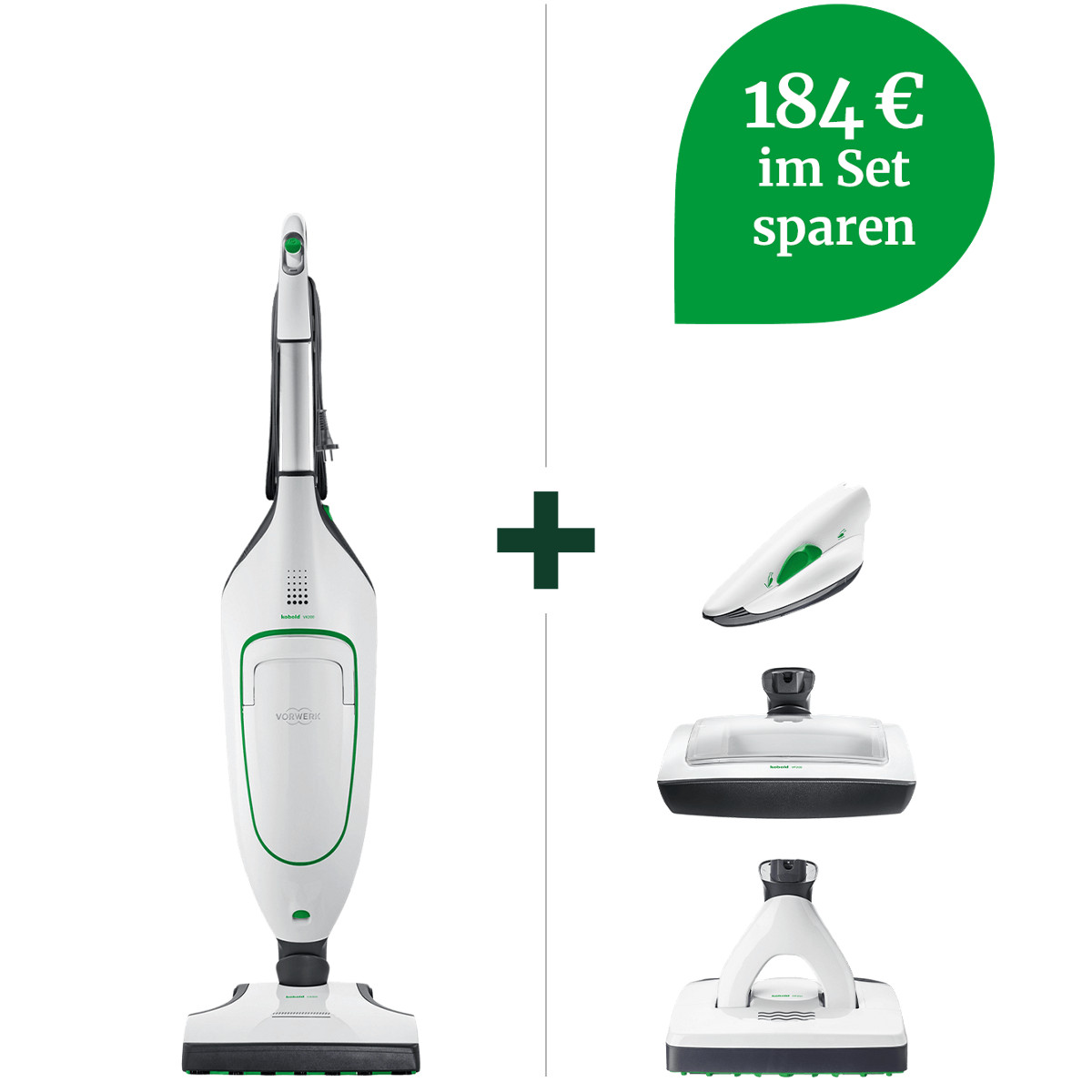 VK200 Handstaubsauger Hundum-Sauber-Set