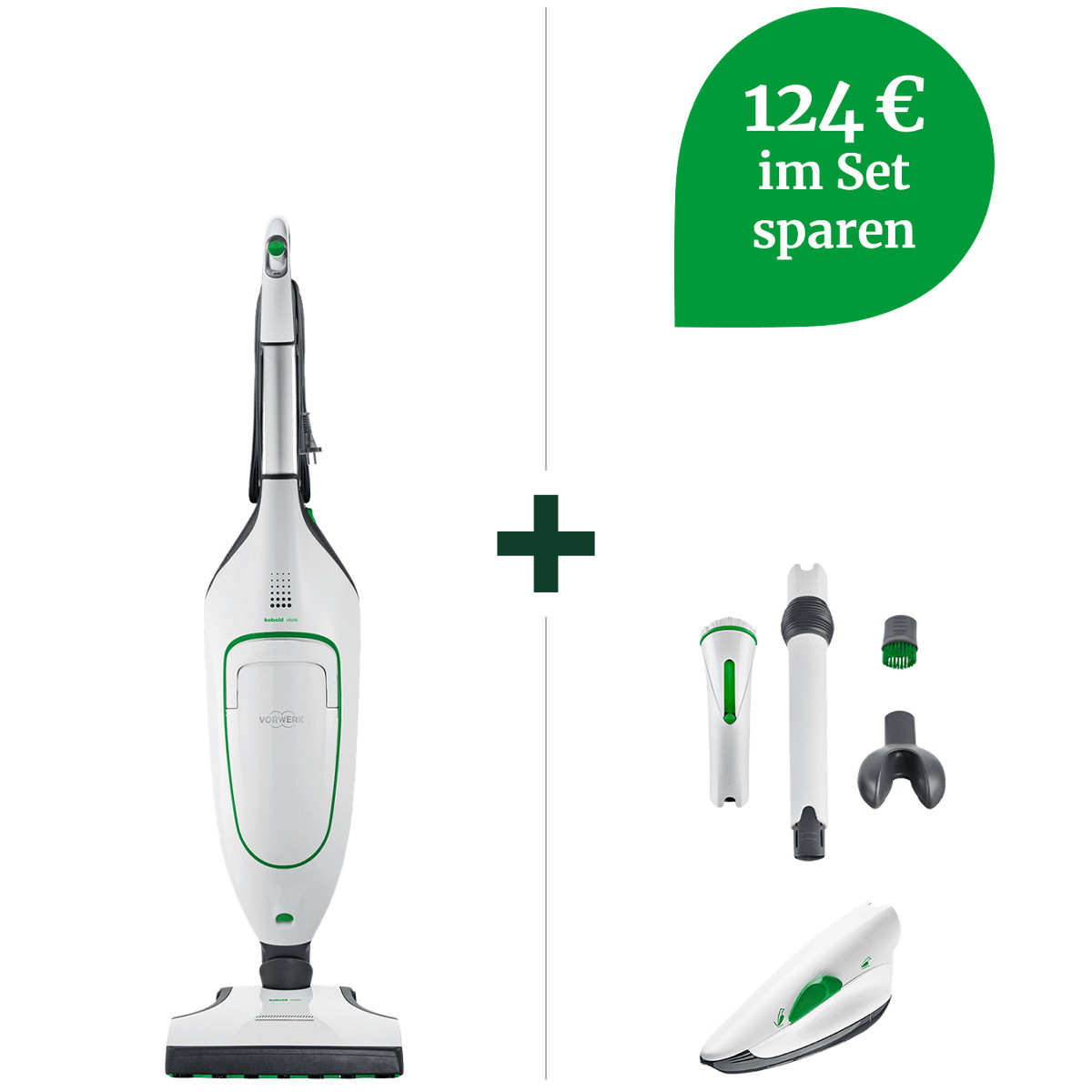 VK200 Handstaubsauger Putzig-Rein-Set
