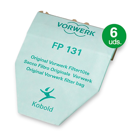 kobold superfiltro 6 unidades para el kobold 130 y 131