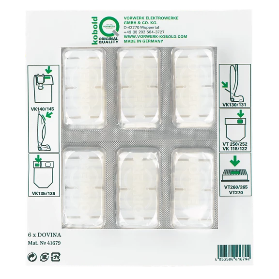 Acheter Aspirateur Vorwerk microfiltre hygiénique sac à poussière de Profumin Accessoires pour Vorwerk Kobold Kobold VK135 VK136