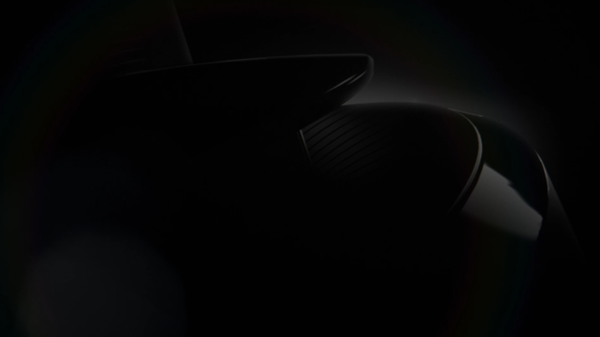 Contorno sombrio do Bimby® TM7 com poucos detalhes visíveis, usado como teaser do produto.