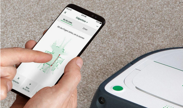 3 Grundrisse mit No-Go Lines