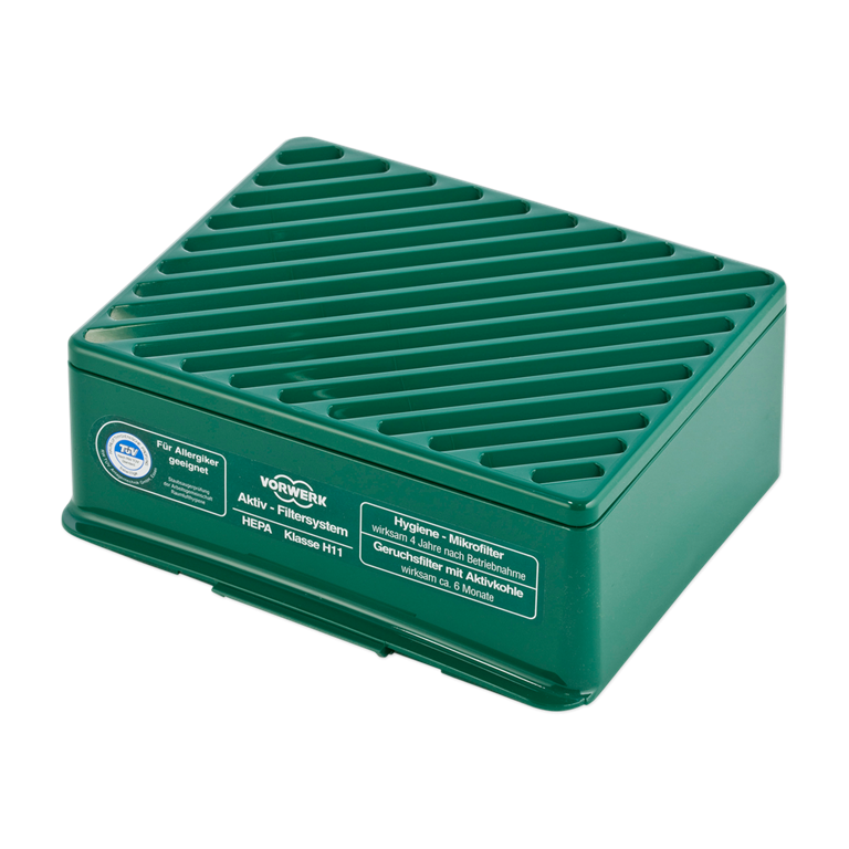 Vorwerk Kobold VT251-252 Aktiv-Filtersystem