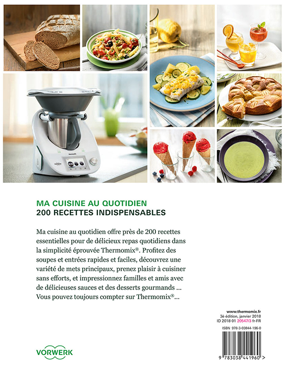 le livre de recettes ma cuisine au quotidien page1