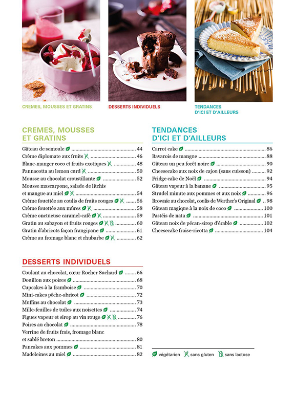 Pack - Desserts faciles - Thermomix® Vorwerk