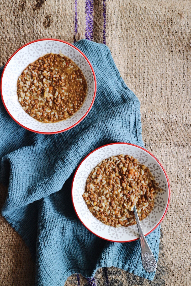  Thermomix® trucos de cocina recetas lentejas con arroz al aroma de jerez 1