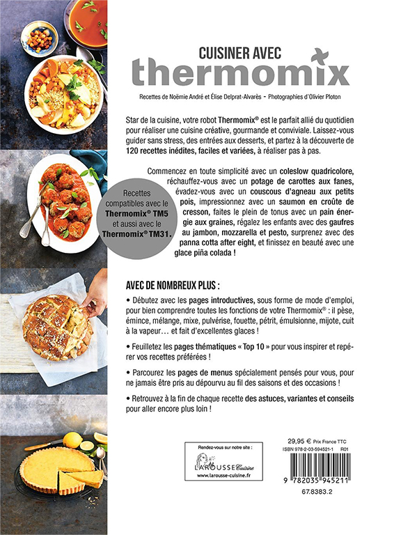 Livre - Cuisiner avec Thermomix® - Achat en Ligne - Thermomix®