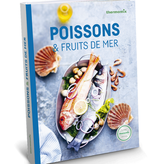 livre thermomix poissons et fruits de mer couvrir