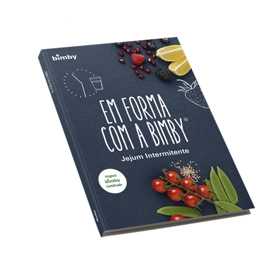 livro em forma com a bimby
