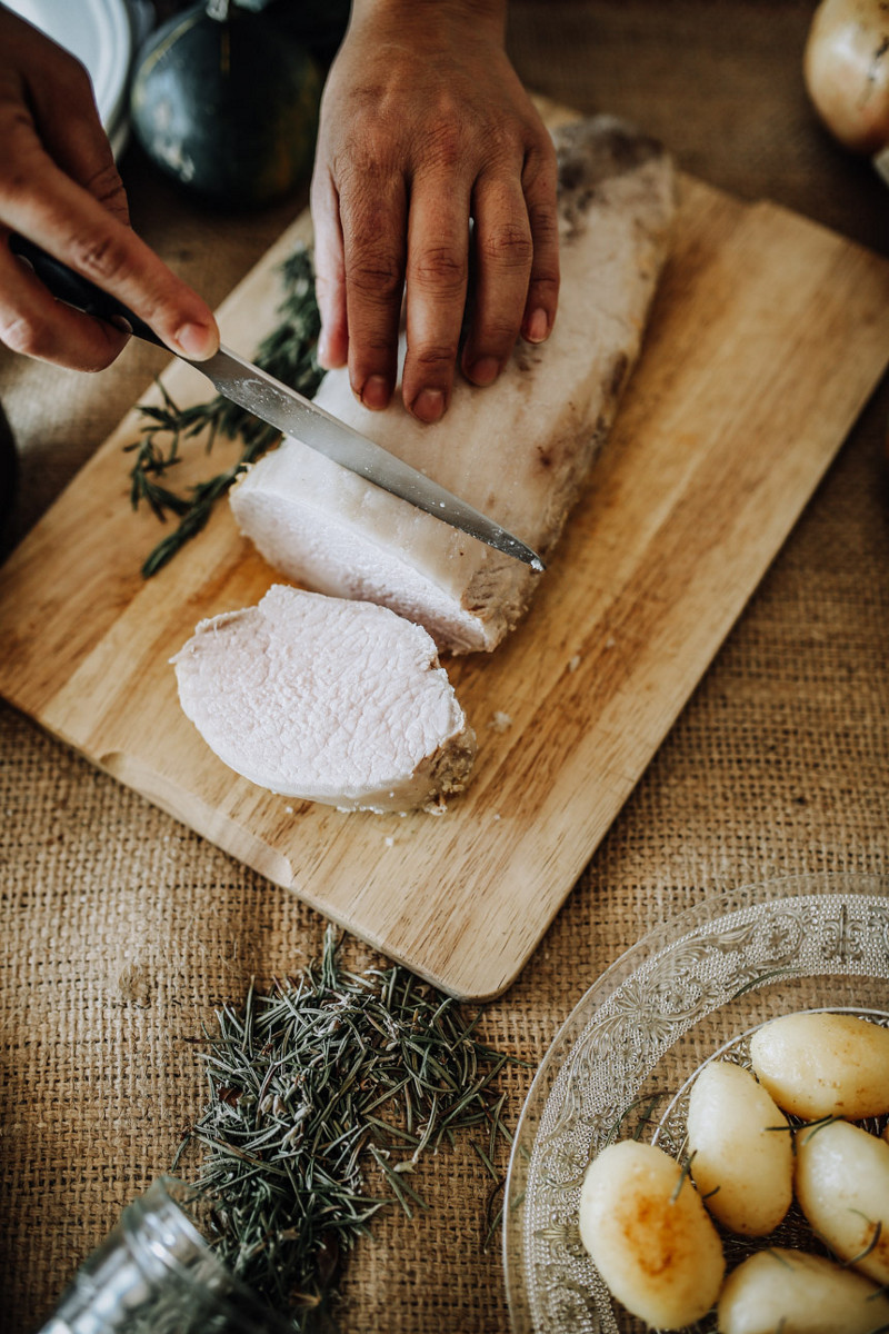  Thermomix® trucos de cocina recetas lomo de cerdo a la sal 1