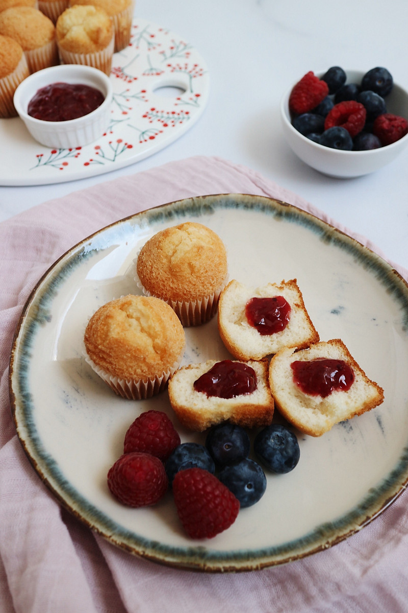  Thermomix® trucos de cocina recetas magdalenas sin gluten con corazon de mermelada en Thermomix® 1