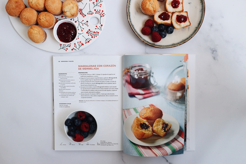  Thermomix® trucos de cocina recetas magdalenas sin gluten con corazon de mermelada en Thermomix® 3