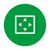 Reinigung aller Räume Icon