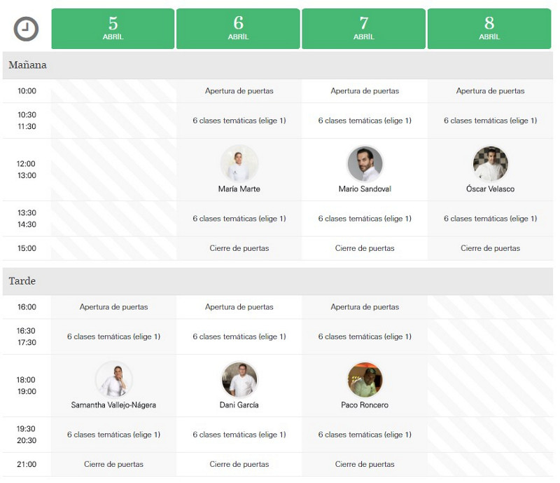  Thermomix® el blog de Thermomix® noticias masterclass mundo Thermomix® chefs y horarios 2