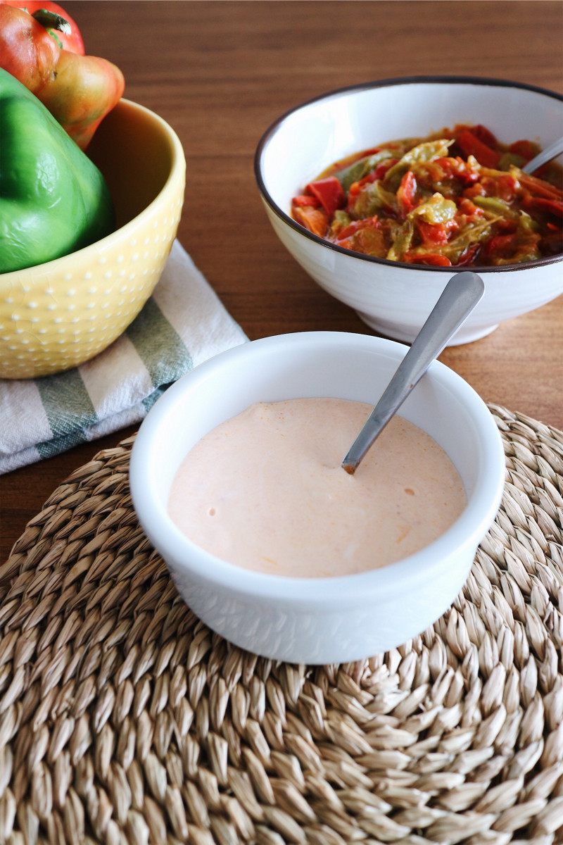  Thermomix® trucos de cocina recetas mayonesa de pimiento rojo en Thermomix® 1