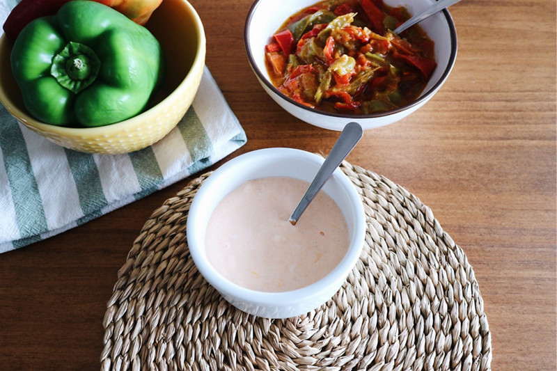  Thermomix® trucos de cocina recetas mayonesa de pimiento rojo en Thermomix® 2