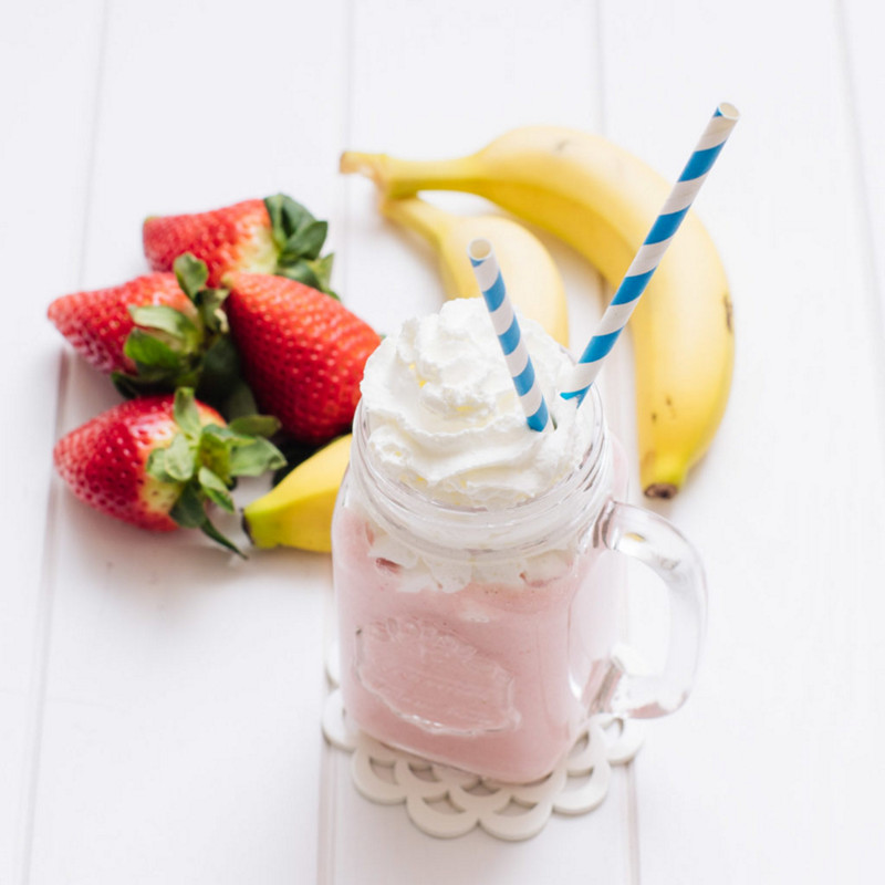  Thermomix® Thermomix® por el mundo recetas milkshake de fresas y platano con Thermomix® 1