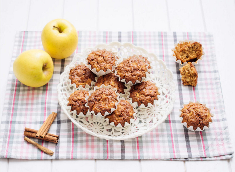  Thermomix® Thermomix® por el mundo recetas muffins de manzana y miel con Thermomix® 1