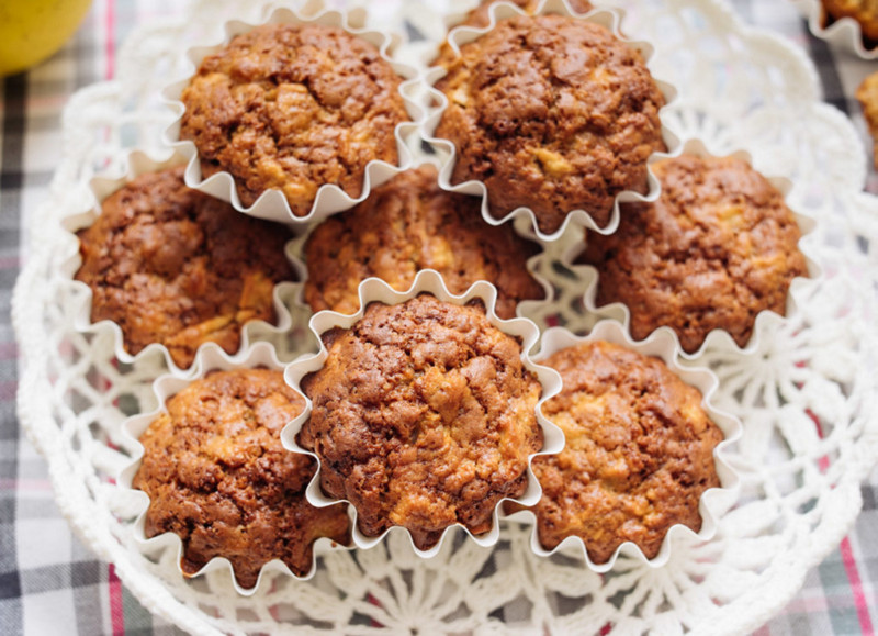  Thermomix® Thermomix® por el mundo recetas muffins de manzana y miel con Thermomix® 2