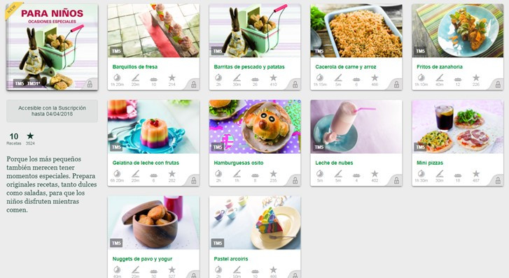  Thermomix® el blog de Thermomix® noticias nueva coleccion para ninos ocasiones especiales 2