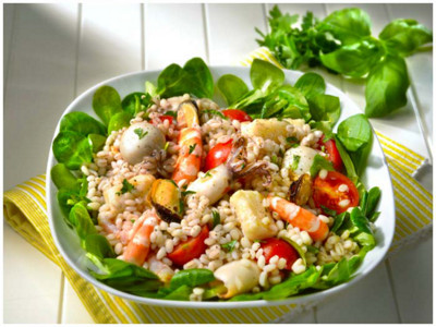 orzo insalata mare bimby